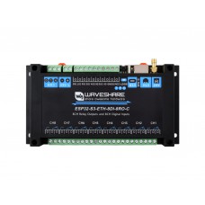 Industrial 8-Channel ESP32-S3 WiFi Relay Module, Onboard Isolated CAN Interface, Built-in Xtensa 32-bit LX7 Dual-core Processor, With Multiple Isolation Protection Circuits