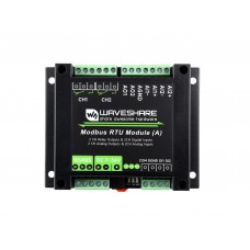 Industrial Modbus RTU Mixed Input And Output Module, Multiple Isolation Protection Circuits, Supports Voltage And Current Acquisition, Flame-retardant Protective Case, DC 7V ~ 36V Wide Voltage