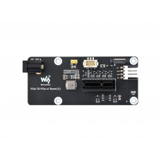 PCIe FFC Connector To Standard PCIe x1 Slot Adapter Board (C) For Raspberry Pi 5, Compatible With PCIe x1, x4, x8, And x16 Interface Devices