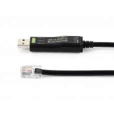USB to RS485 (D) Industrial Grade Isolated Bidirectional Converter, 2m Length, FT232RNL Chip, Onboard Isolated RS485 Transceiver Circuit, Adopts RJ45 Port With T568B Pinout