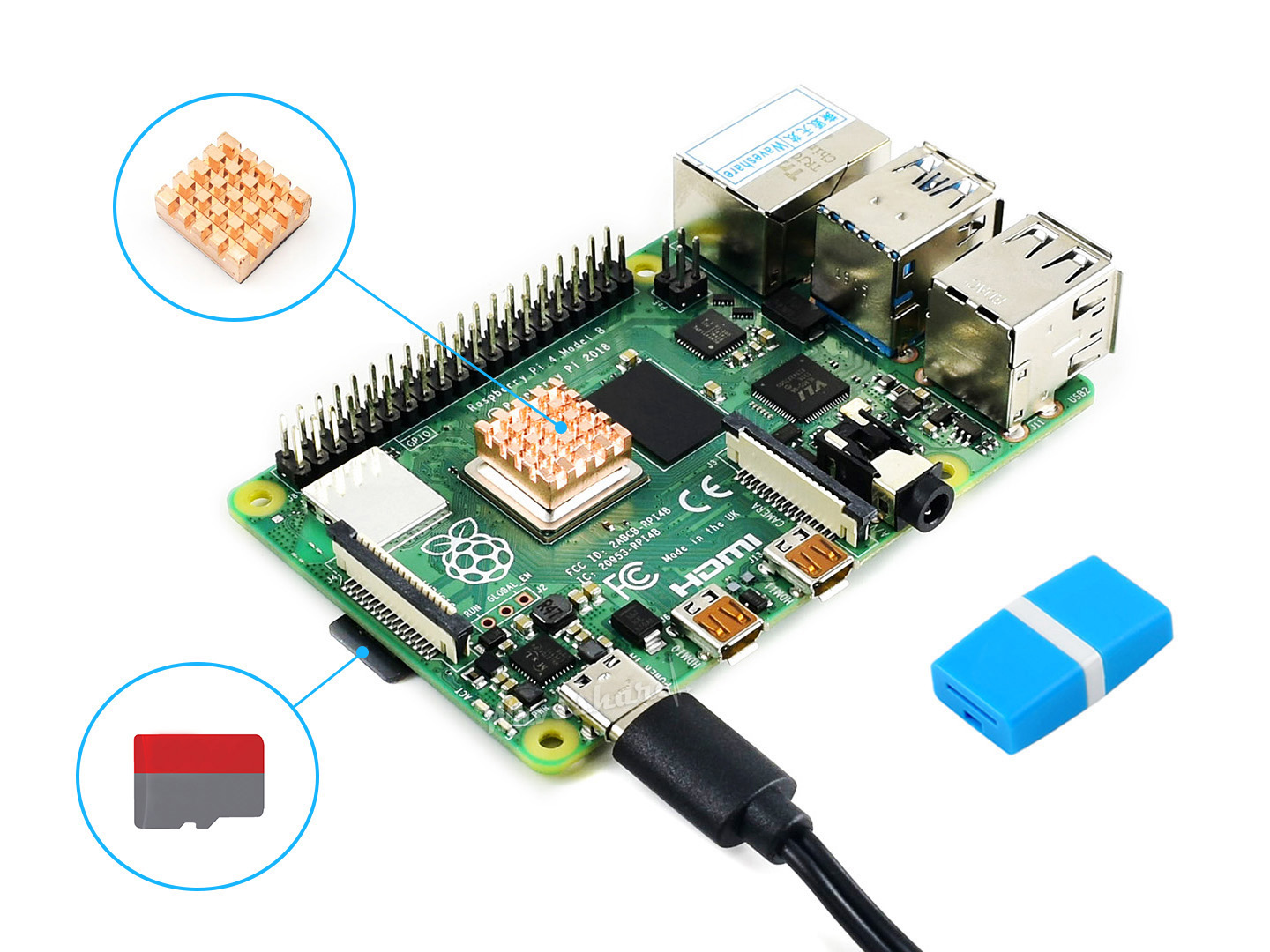 Raspberry Pi 5 Starter Kit 4GB, 8GB - The essential for Raspberry Pi 5