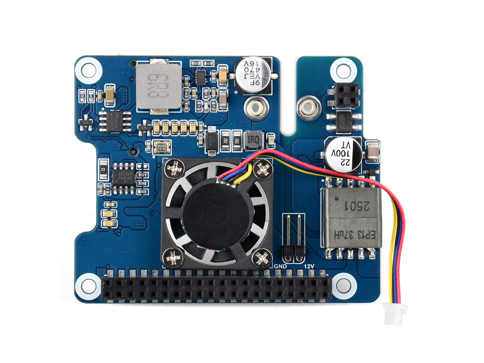 PCIe To M.2 Adapter With PoE Function For Raspberry Pi 5 PCIe To M.2 Adapter With PoE Function For Raspberry Pi 5