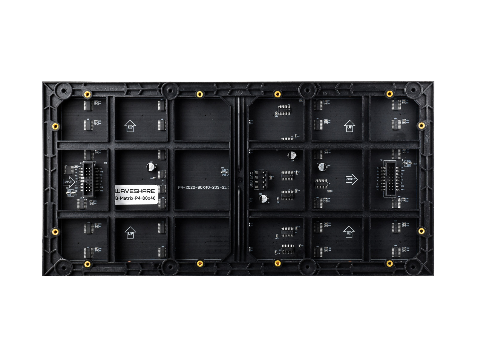 LED マトリクス パネル P3 80x40 RGB フレキシブル 25枚 RGB full-color LED matrix panel, 4mm Pitch, 80×40 pixels