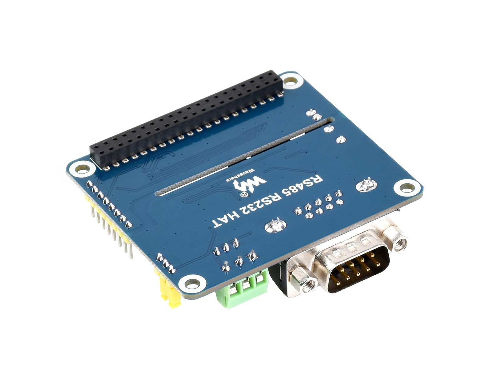 Isolated RS485 RS232 Expansion HAT For Raspberry Pi, SPI Control