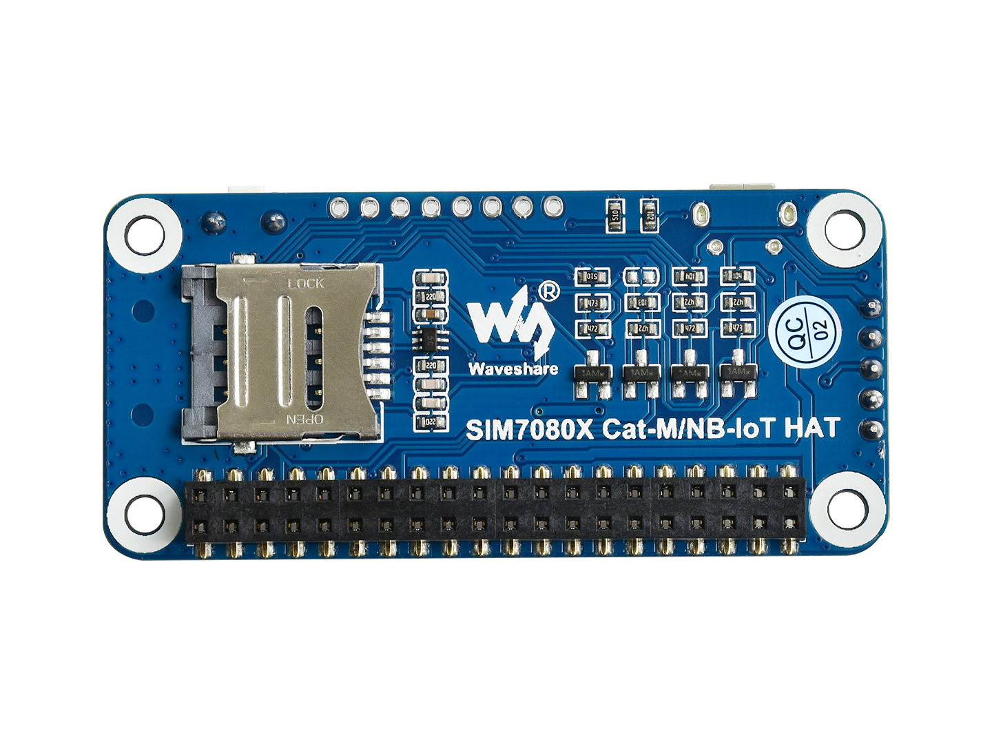 NB-IoT/Cat-M(eMTC)/GNSS HAT for Raspberry Pi, Based on NB-IoT/Cat-M(eMTC)/GNSS HAT for Raspberry Pi, Based on
